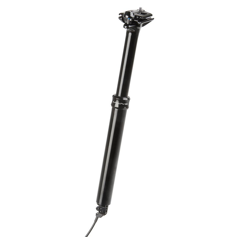 Load image into Gallery viewer, M-Wave Levitate 125 Dropper Seatpost, 31.6mm, 420mm, Travel: 125mm, Remote: On handlebar
