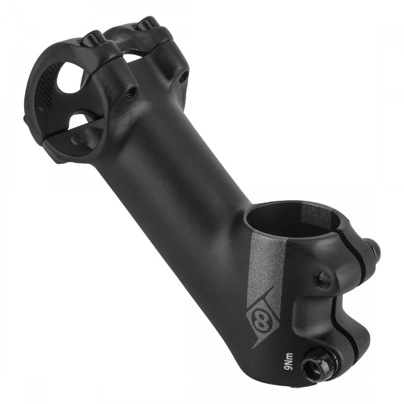 Load image into Gallery viewer, Origin8 Everland MX/GX 40deg Stem Bar Clamp 31.8mm 100mm 40 Deg Black Aluminum
