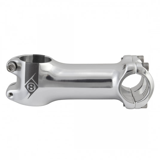 Origin8 Pro Fit Stem Bar 25.4mm 90mm +/-6 Deg Silver Aluminum Road / Mountain