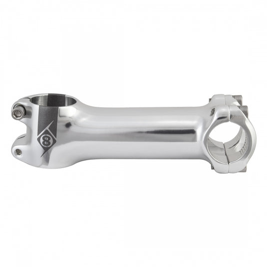 Origin8 Pro Fit Stem 25.4mm 110 mm +/-6 Degree Silver Aluminum Road / Mountain