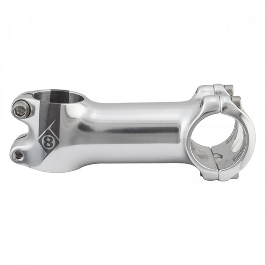 Origin8 Pro Fit Stem Bar 31.8mm 90mm +/-6 Deg Silver Aluminum Road / Mountain