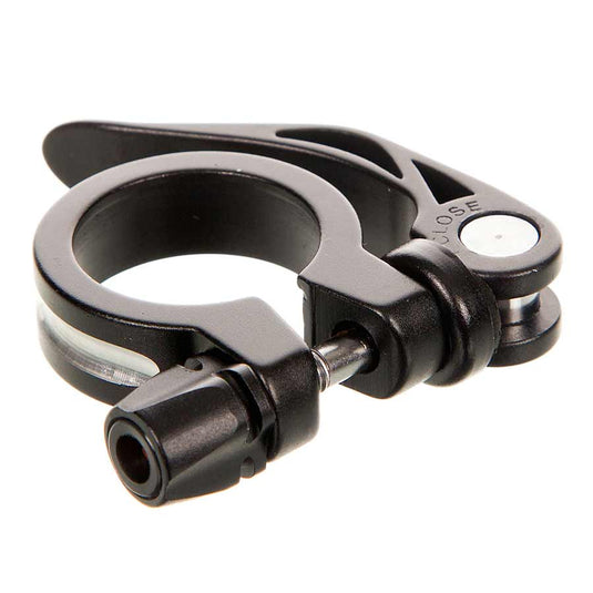 EVO Integrated Skewer Seatpost Clamp, 34.9mm, Black