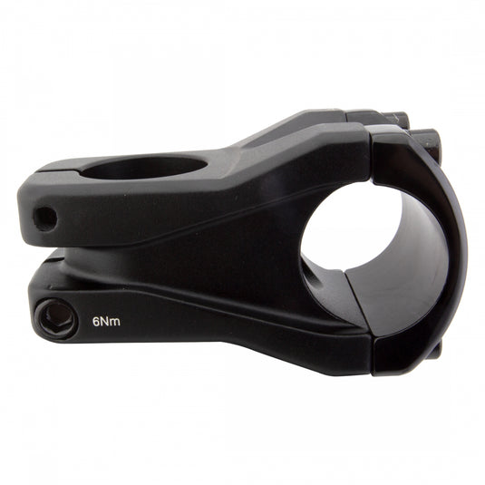 Origin8 Fix8 OS Stem Bar Clamp 31.8mm 50mm 0 Deg Blk Aluminum Road / Mountain