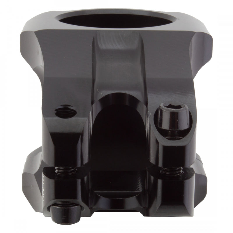 Load image into Gallery viewer, Origin8 Flux MTB Stem 31.8 mm 35 mm 0 Deg Black 4-bolt Front Loading Faceplate
