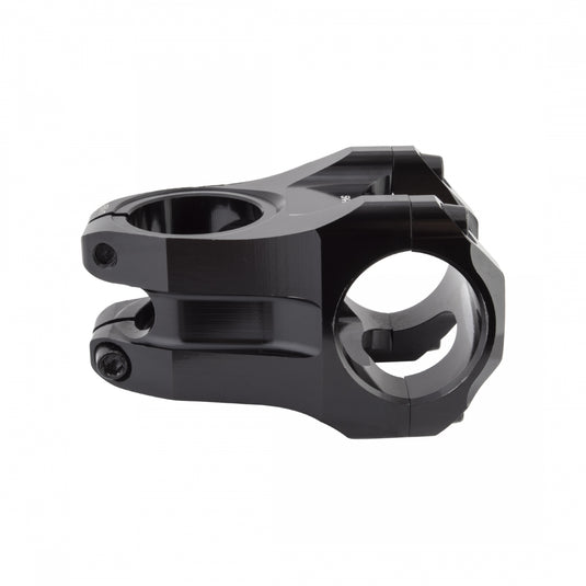 Origin8 Flux Stem 31.8mm 45mm 0 Deg Black MTB 4-bolt Front Loading Faceplate