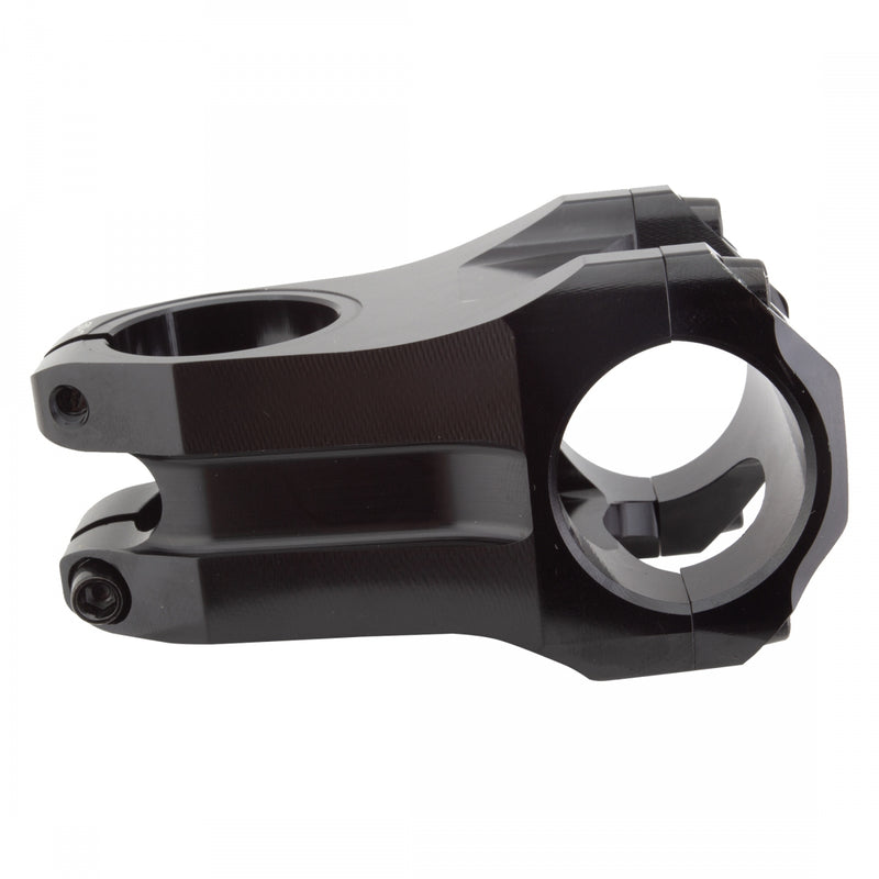 Load image into Gallery viewer, Origin8 Flux Stem 31.8mm 55mm 0 Deg Black MTB 4-bolt Front Loading Faceplate
