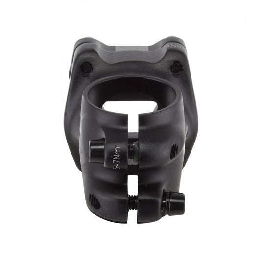 Origin8 Flow Stem 31.8mm 35mm 0 Deg Black MTB 4-bolt Front Loading Faceplate