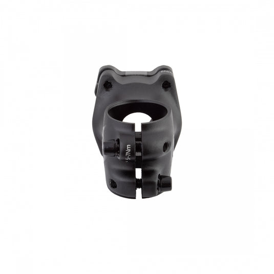 Origin8 Flow Stem 31.8mm 45mm 0 Deg Black MTB 4-bolt Front Loading Faceplate