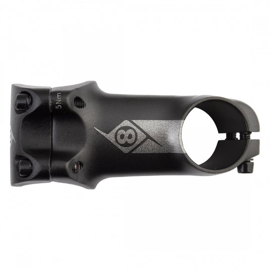 Origin8 Flow Stem Bar Clamp 31.8mm 70mm -7 Deg Black Aluminum Road / Mountain