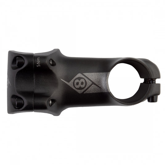 Origin8 Flow Stem Bar Clamp 31.8mm 70mm +7 Deg Black Aluminum Road / Mountain