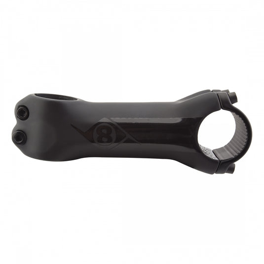 Origin8 Swift Stem Bar Clamp 31.8mm 110mm +/-7 Deg Black Carbon Fiber Road