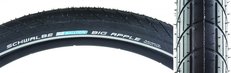 Load image into Gallery viewer, Schwalbe-Big-Apple-Perf-Lite-RG-28-in-2.15-in-Wire-TIRE1974-Wire-Bead-Tires
