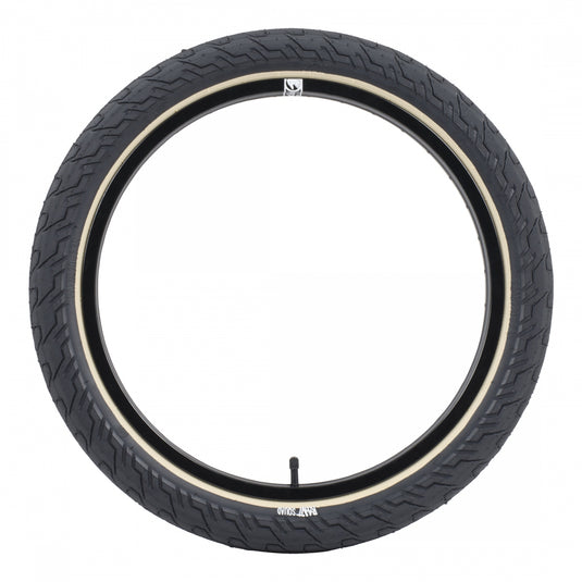 Pack of 2 Rant Squad 20 x 2.3 Clincher Wire TPI PSI 60 TSI 60 Black/Tan Reflective Tire