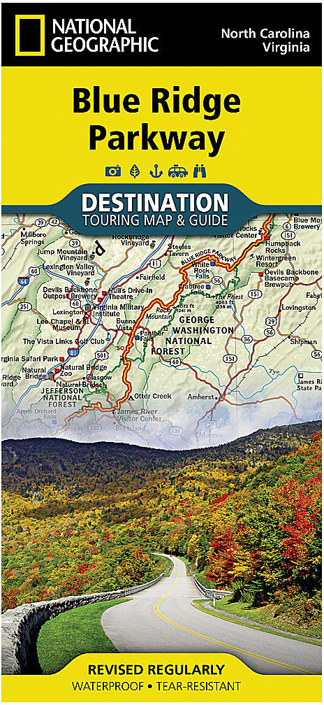 Load image into Gallery viewer, Explore the Blue Ridge Parkway: A Comprehensive Guide by Victoria &amp; Frank Logue
