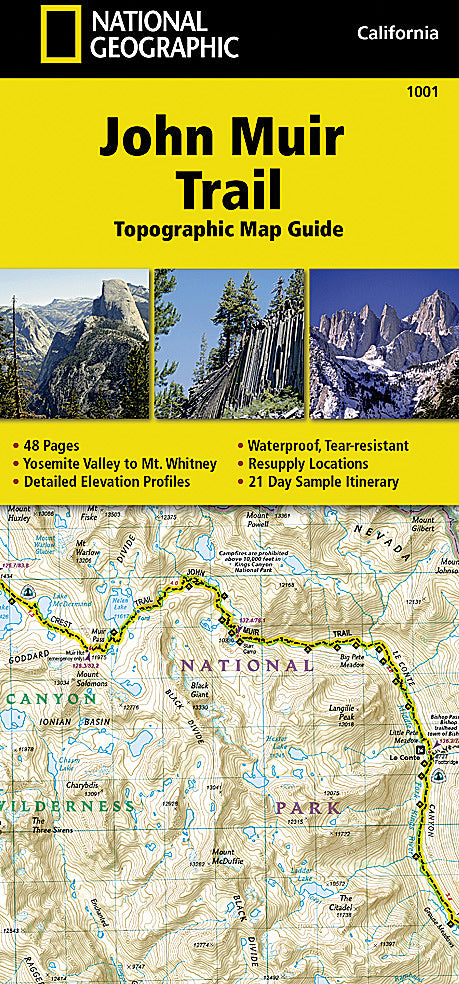 Load image into Gallery viewer, Hike 734 West: Ultimate Day Hikes Yosemite Map Guide by Jake Bramante
