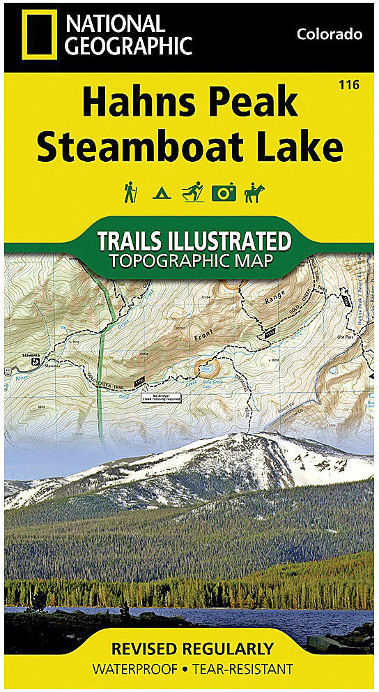 Load image into Gallery viewer, Hike 734 Rockies: Day Hikes Map Guide for Glacier National Park by Jake Bramante
