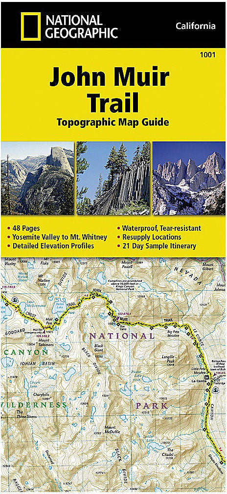 Load image into Gallery viewer, Hike 734 West: Ultimate Day Hikes Yosemite Map Guide by Jake Bramante
