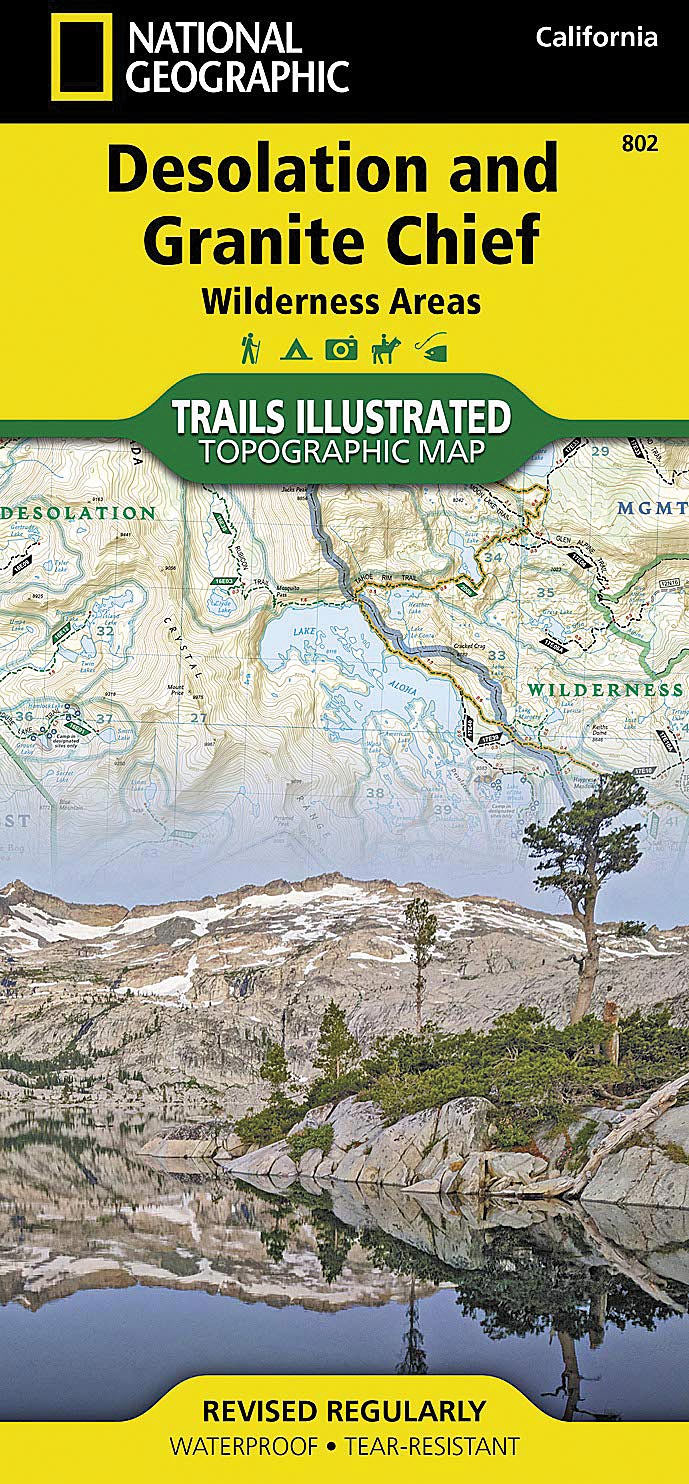 Load image into Gallery viewer, Hike 734 West: Ultimate Day Hikes Yosemite Map Guide by Jake Bramante
