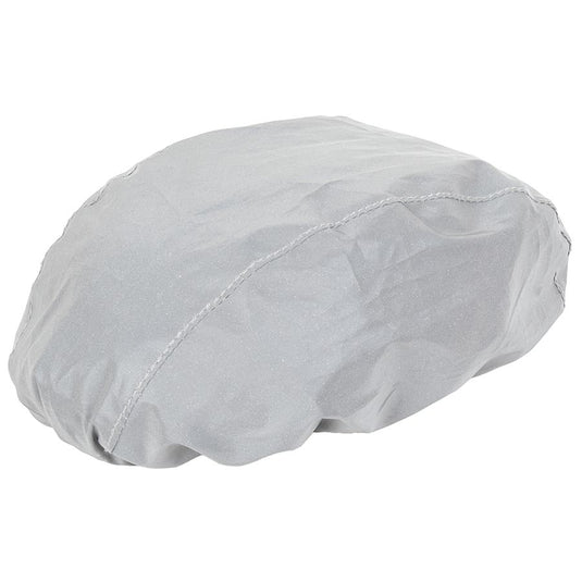 M-Wave Helmet Cover Water resistant, Full reflective fabric, Silver