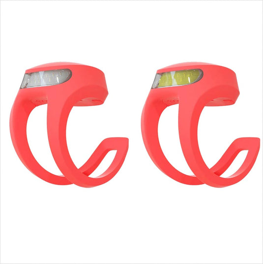 Knog Frog V3 Light Front and Rear, Pink, Set