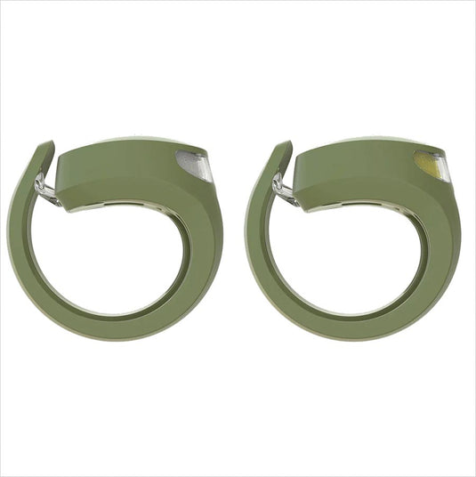 Knog Frog V3 Light Front and Rear, Green, Set