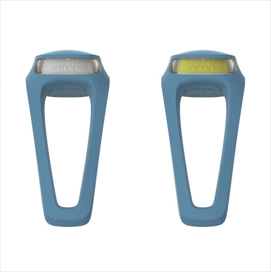 Knog Frog V3 Light Front and Rear, Blue, Set