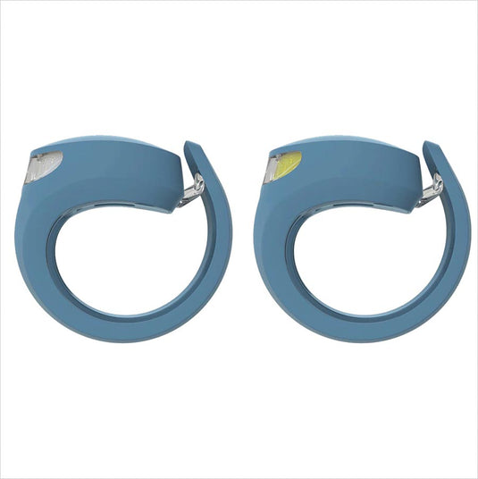 Knog Frog V3 Light Front and Rear, Blue, Set