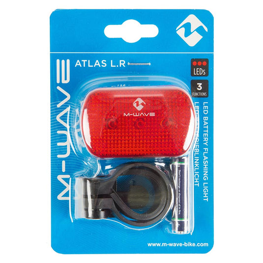 M-Wave Atlas L.R Light Rear, Black