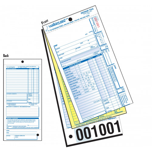 Walking-Bird-Publications-Compact-Repair-Tags-Miscellaneous-Shop-Supply-MSSS0030