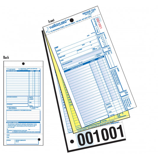Walking-Bird-Publications-Compact-Repair-Tags-Miscellaneous-Shop-Supply-MSSS0031