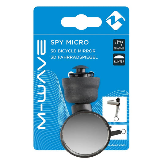 M-Wave Spy Micro Mirror Mount: Bar End