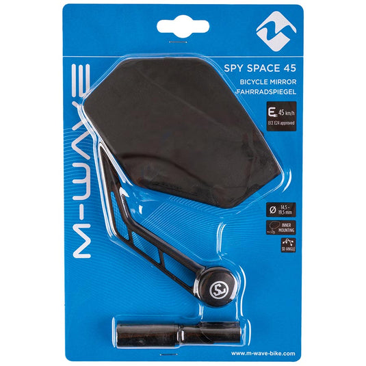 M-Wave Spy Space 45 Mirror Mount: Bar End