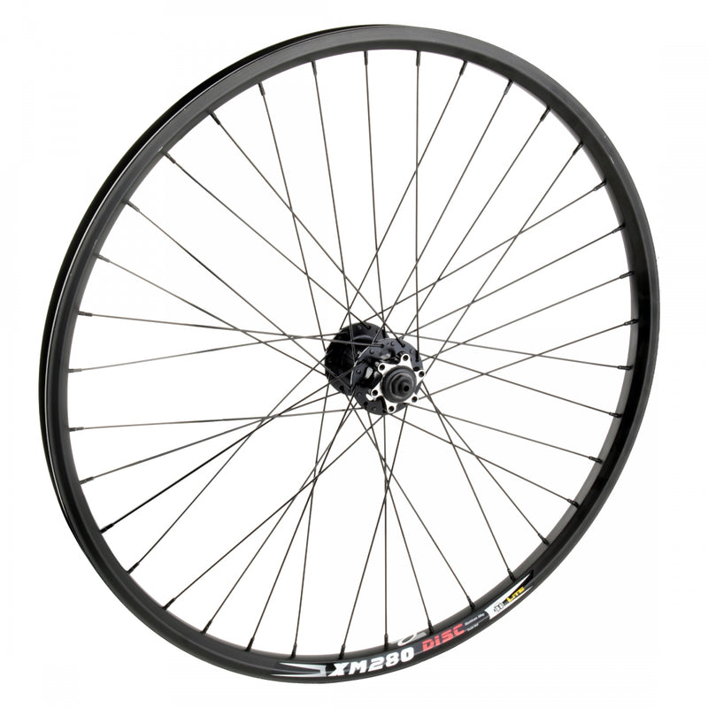 Load image into Gallery viewer, Wheel-Master-26inch-Alloy-Mountain-Disc-Double-Wall-Front-Wheel-26-in-Clincher-WHEL0698-Bicycle-Front-Wheel
