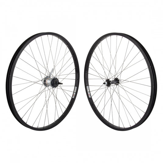 Wheel-Master-26inch-Alloy-Cruiser-Comfort-Wheel-Set-26-in-Clincher-WHEL0717-Bicycle-Wheelset