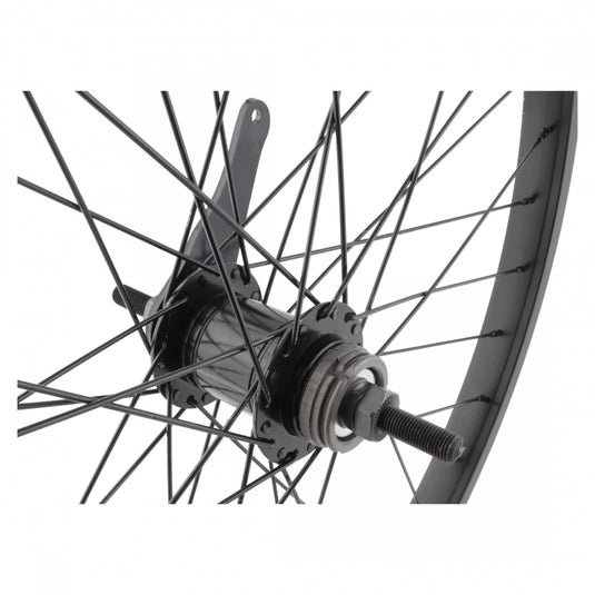 Wheel Master 24in Alloy WEI AS7X Rear B/O 3/8x110mm Coaster Brake Clincher Blk