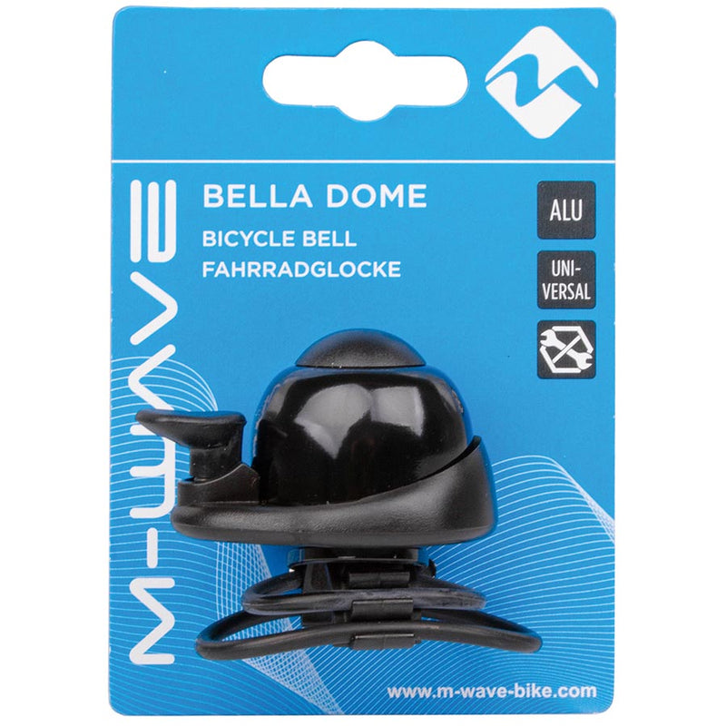 Load image into Gallery viewer, M-Wave Bella Dome Bell Black
