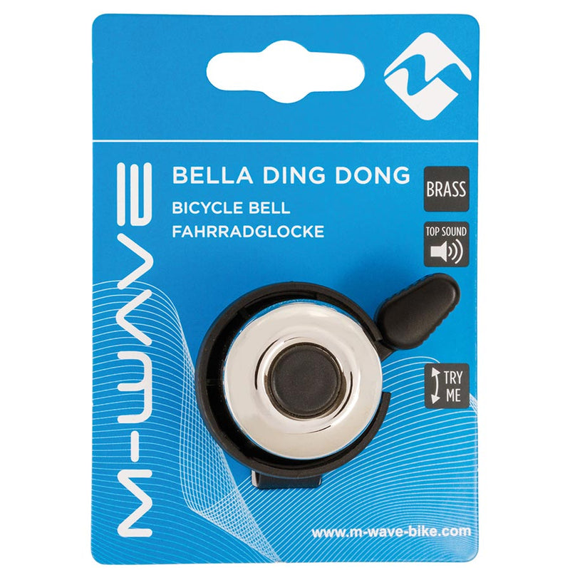 Load image into Gallery viewer, M-Wave Bella Ding-Dong Bell Silver
