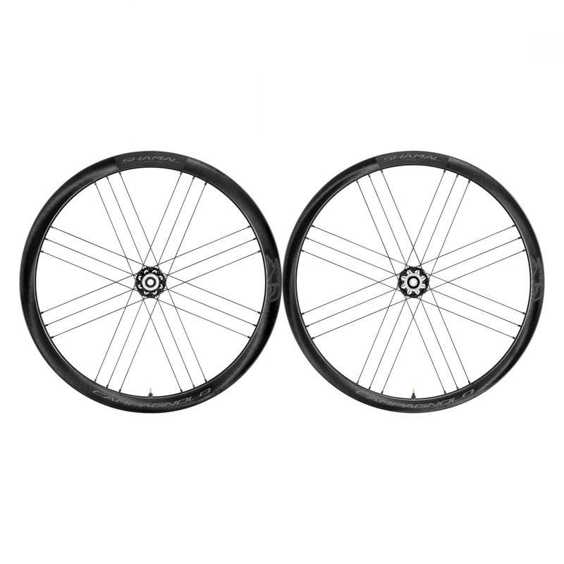 Load image into Gallery viewer, Campagnolo SHAMAL Carbon 700c Wheelset 12x100-142mm N3W Center Lock 2-Way Fit
