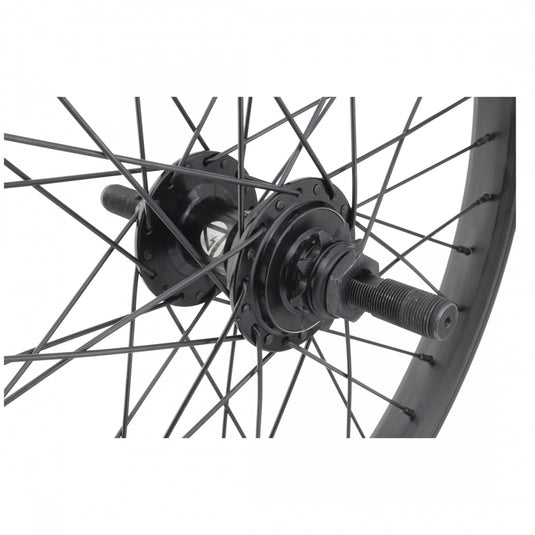 Wheel Master 20in Alloy BMX 20in SET Black Ops RIM