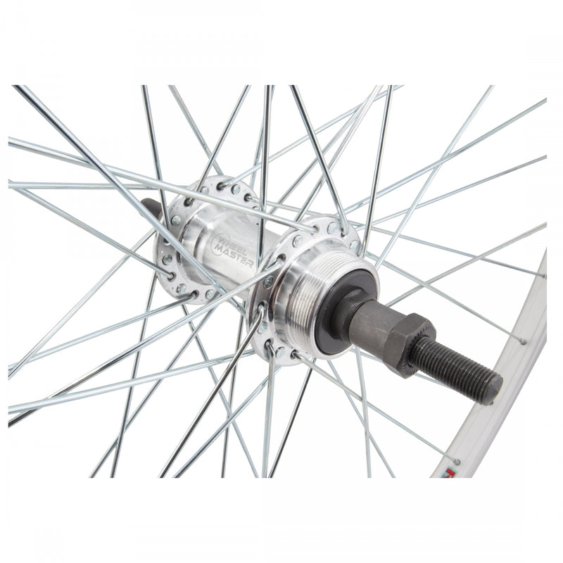 Load image into Gallery viewer, Wheel Master 27in Alloy RR B/O 3/8inx126mm Freewheel Rim Brake Clincher Silver
