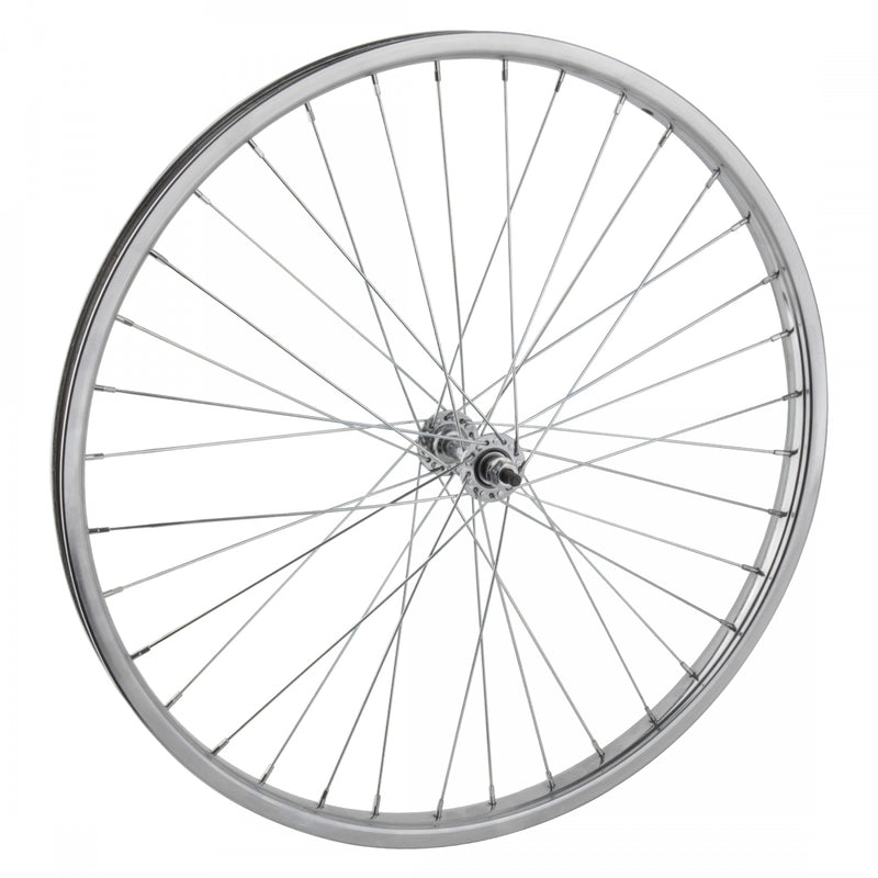 Load image into Gallery viewer, Wheel-Master-24inch-Steel-Cruiser-Comfort-Front-Wheel-24-in-Clincher-WHEL0877-Bicycle-Front-Wheel
