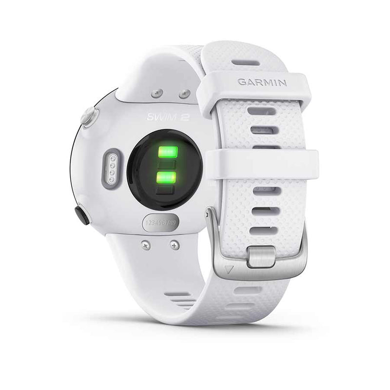 Load image into Gallery viewer, Garmin Garmin Swim 2 Watch Watch Color: White, Wristband: White - Silicone
