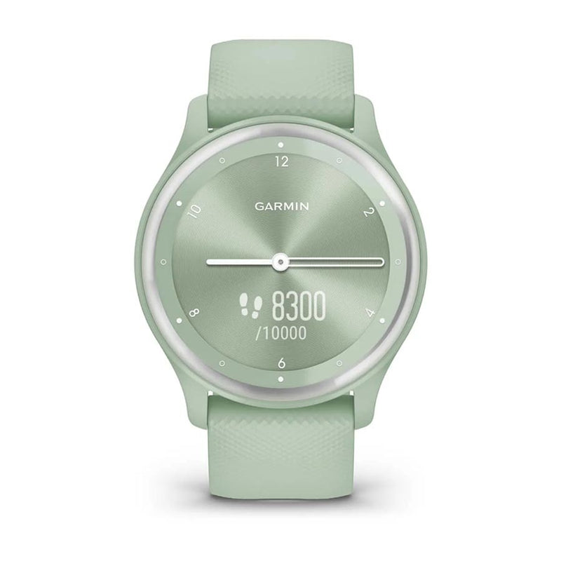 Load image into Gallery viewer, Garmin vivomove Sport Watch Watch Color: Cool Mint, Wristband: Cool Mint - Silicone
