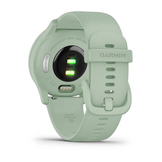 Garmin vivomove Sport Watch Watch Color: Cool Mint, Wristband: Cool Mint - Silicone