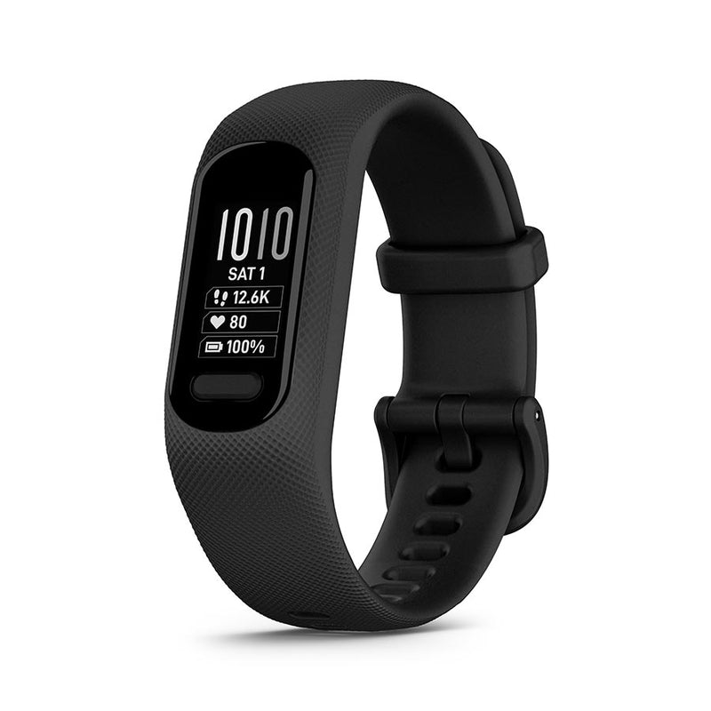 Load image into Gallery viewer, Garmin vivosmart 5 L Watch Watch Color: Black, Wristband: Black - Silicone
