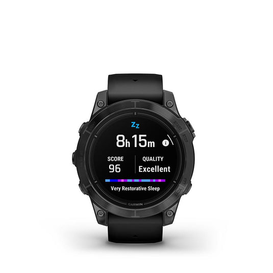 Garmin Epix Pro Std. Edition 47mm, Watch, Watch Color: Slate Grey, Wristband: Black - Silicone