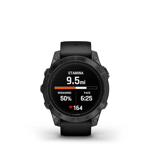 Garmin Epix Pro Std. Edition 47mm, Watch, Watch Color: Slate Grey, Wristband: Black - Silicone