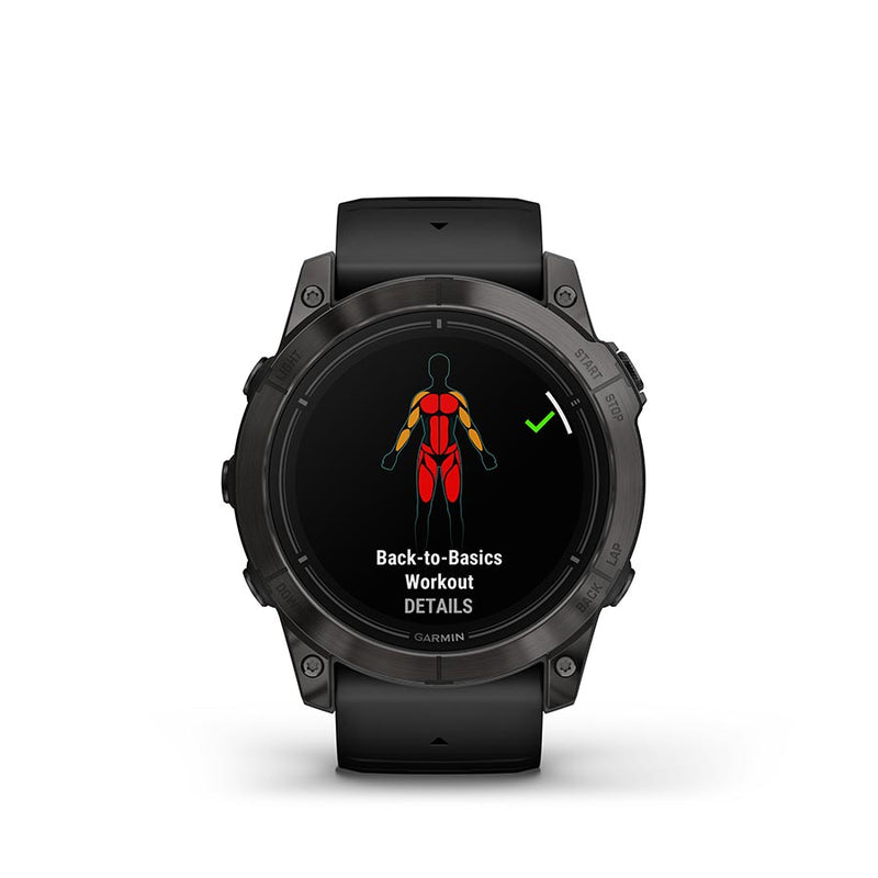 Load image into Gallery viewer, Garmin Epix Pro Sapphire Edition 51mm, Watch, Watch Color: Titanium, Wristband: Black - Silicone
