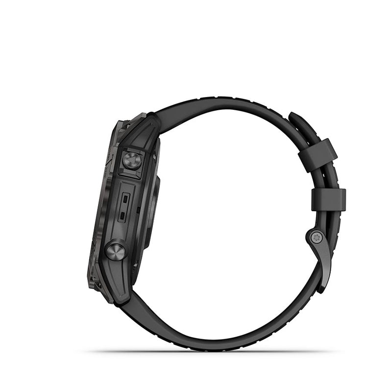 Load image into Gallery viewer, Garmin Epix Pro Sapphire Edition 51mm, Watch, Watch Color: Titanium, Wristband: Black - Silicone
