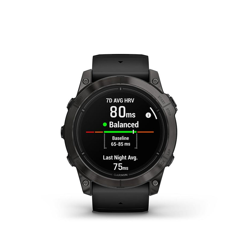 Load image into Gallery viewer, Garmin Epix Pro Sapphire Edition 51mm, Watch, Watch Color: Titanium, Wristband: Black - Silicone
